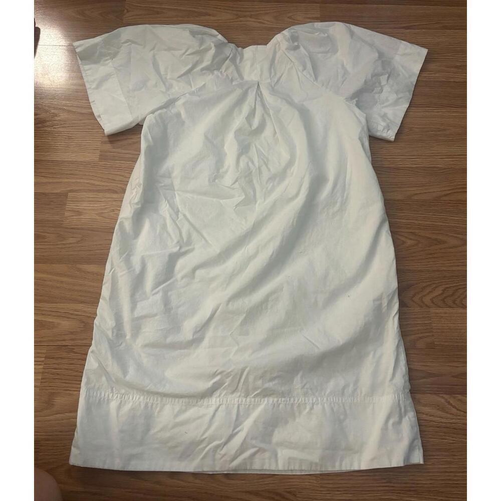 Madewell V Neck Mini Shirt Dress Size Small - Picture 9 of 9